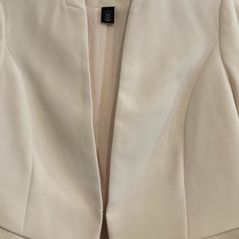 White blazer